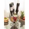 Vintiquewise Vintage Decorative Metal Wire Goblet Shaped Freestanding Wine Bottle and Cork Holder QI003569 - alternate 2